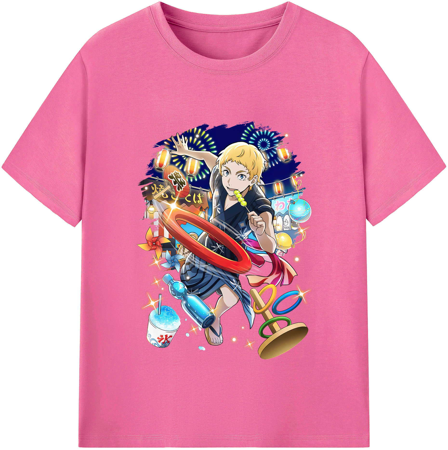 （画像用） 文豪ストレイドッグス Bungo Stray Dogs レディースカジュアルプリントTシャツ（綿100％）